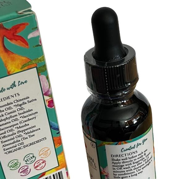 TropicGyal Naturals Hair Organic Scalp Treatment Oil 1oz/30ml NEW IN BOX, Sealed - Picture 6 of 7